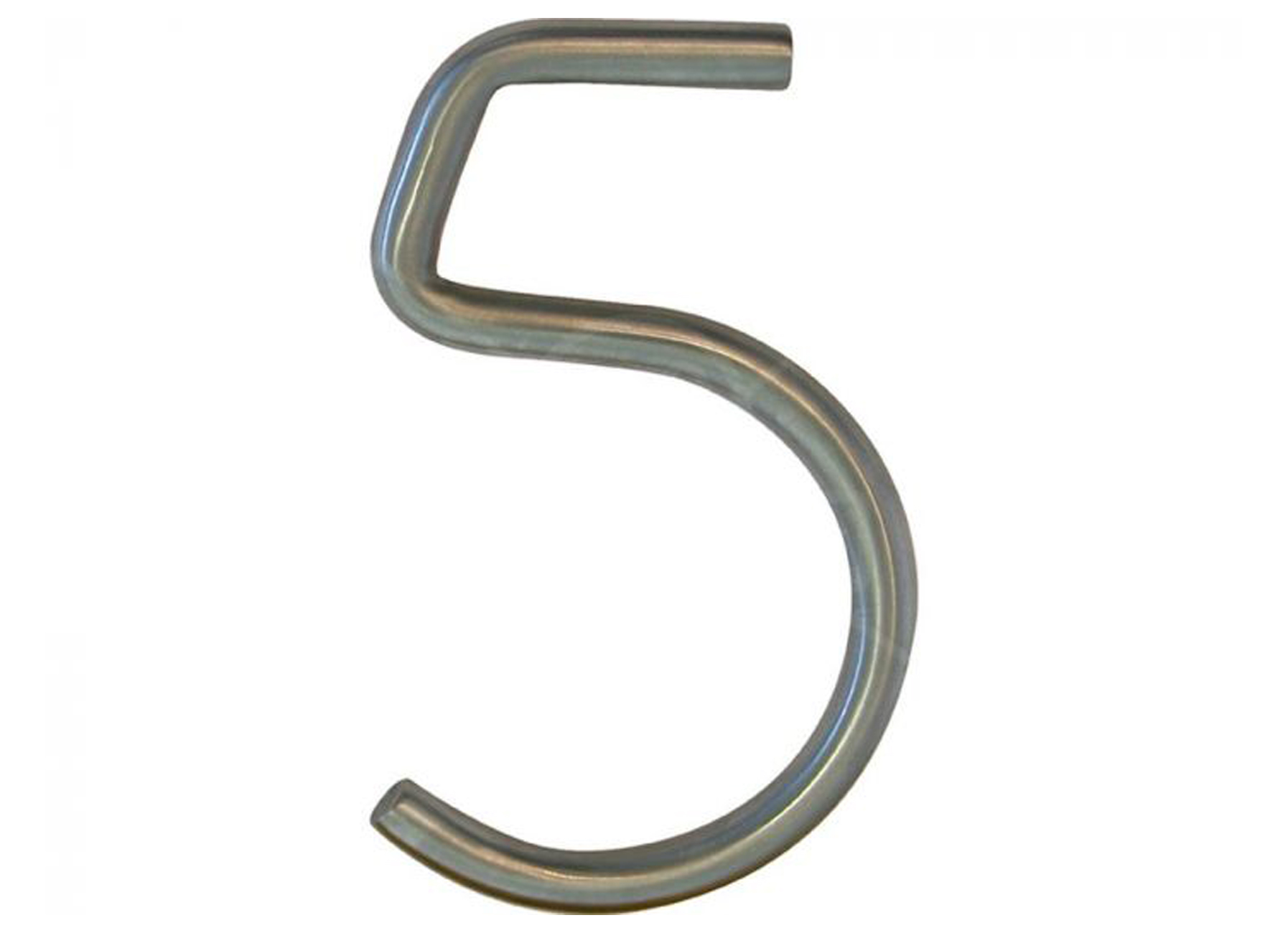 CHIFFRE MAISON INOX 128 MM Ø10MM - 5