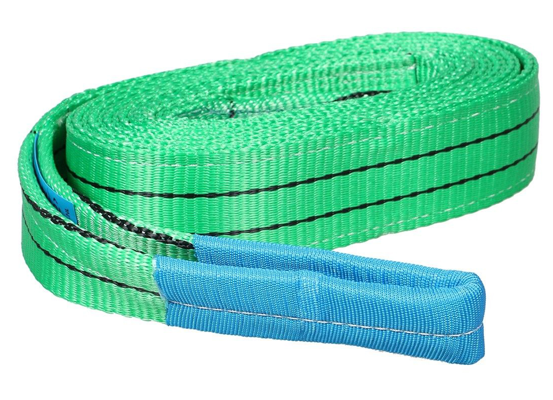 HIJSBAND GROEN 60MM 2000KG L=2M