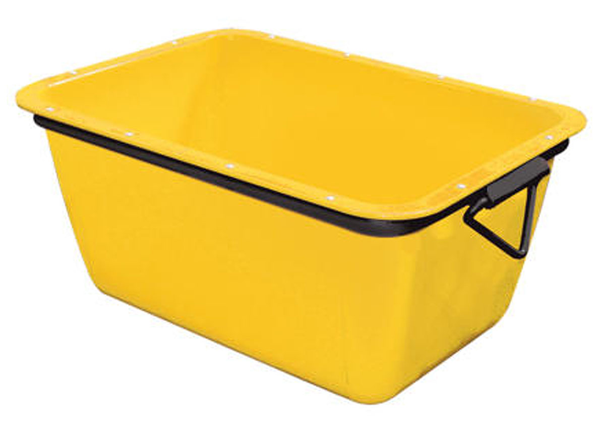 CONTENEUR DE MORTIER JAUNE 200L