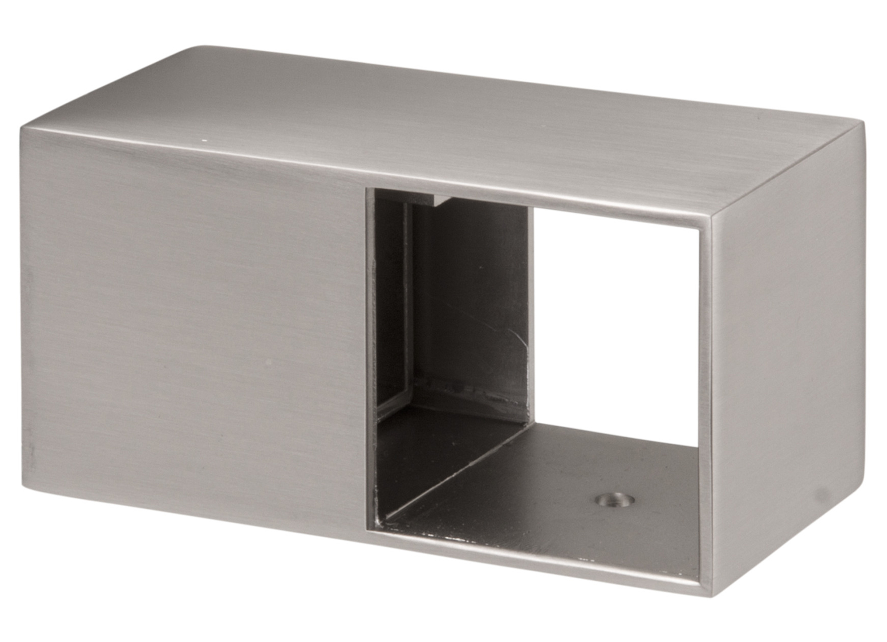 CANDO SUPPORT DE RAMPE D'ESCALIER LONDON BRIDGE ASPECT INOX - 2 PIECES