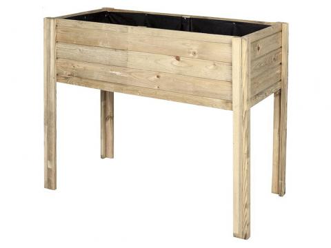 TABLE A POTAGER EN BOIS HERBA 50X100CM