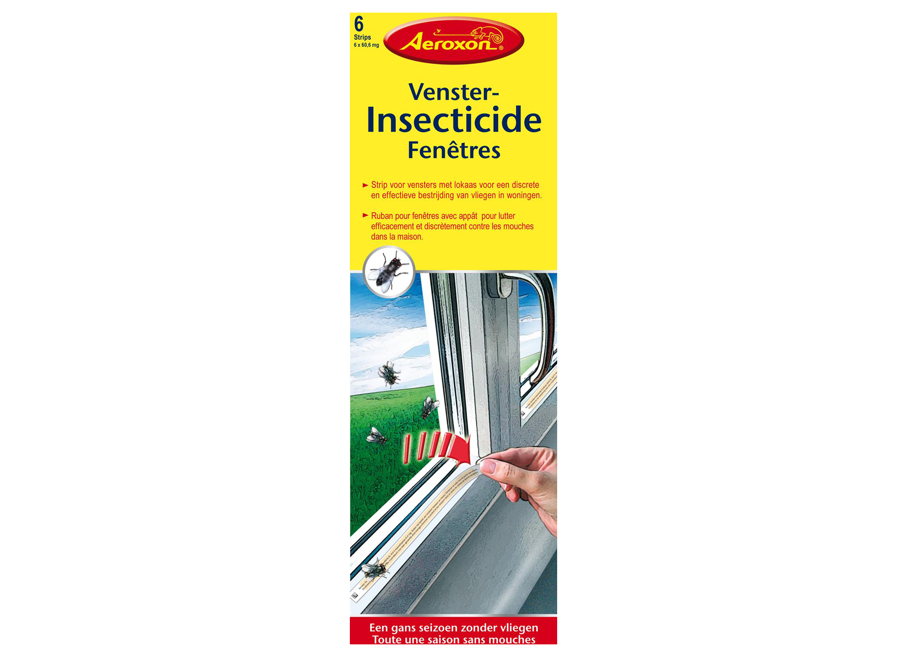 AEROXON RUBAN APAT MOUCHES 6 PIECES