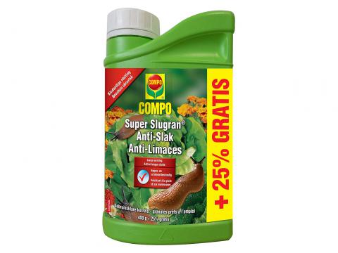 COMPO SUPER SLUGRAN 400G + 25% GRATIS