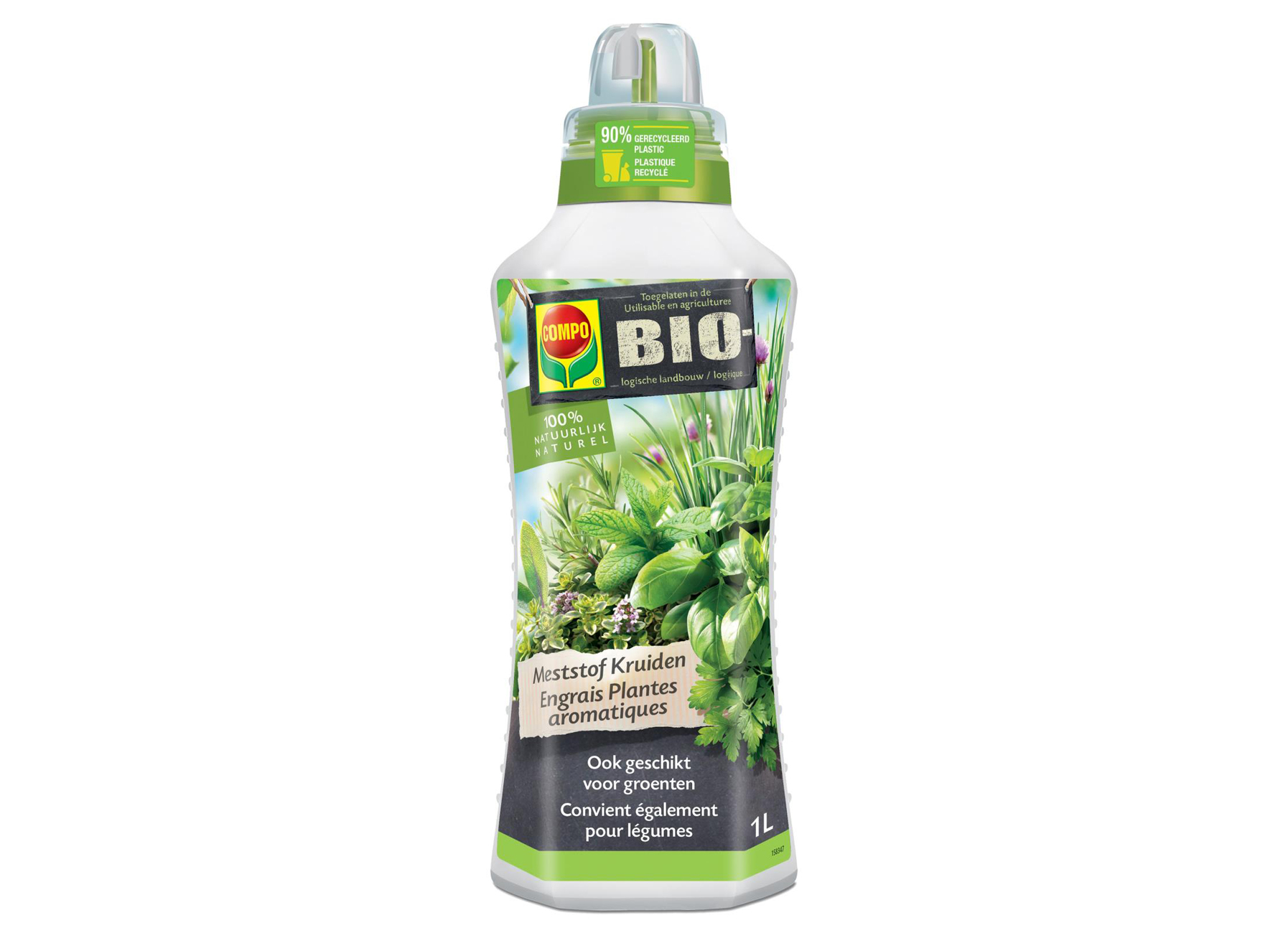 COMPO BIO VLOEIBARE MESTSTOF KRUIDEN 1L