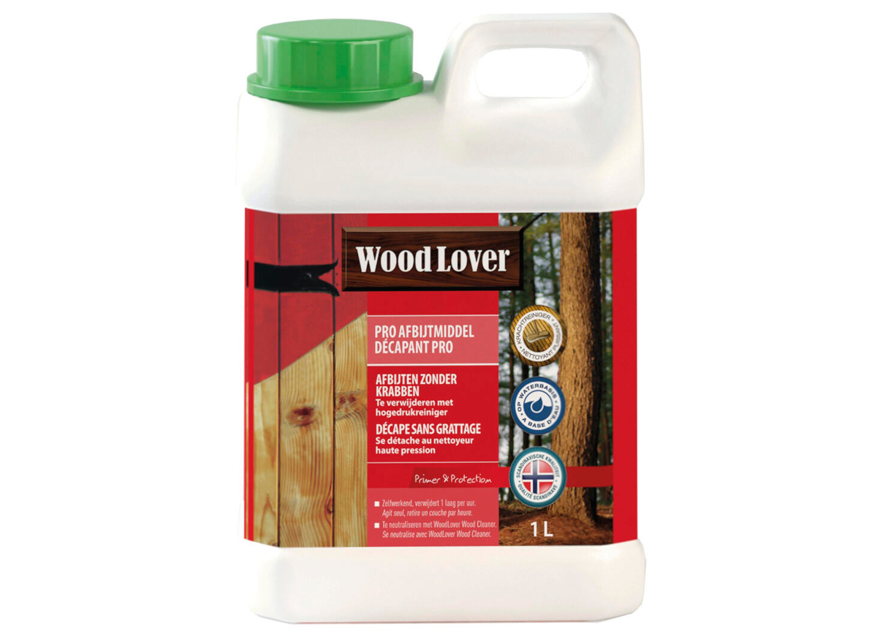 WOODLOVER PRO AFBIJTMIDDEL 1L