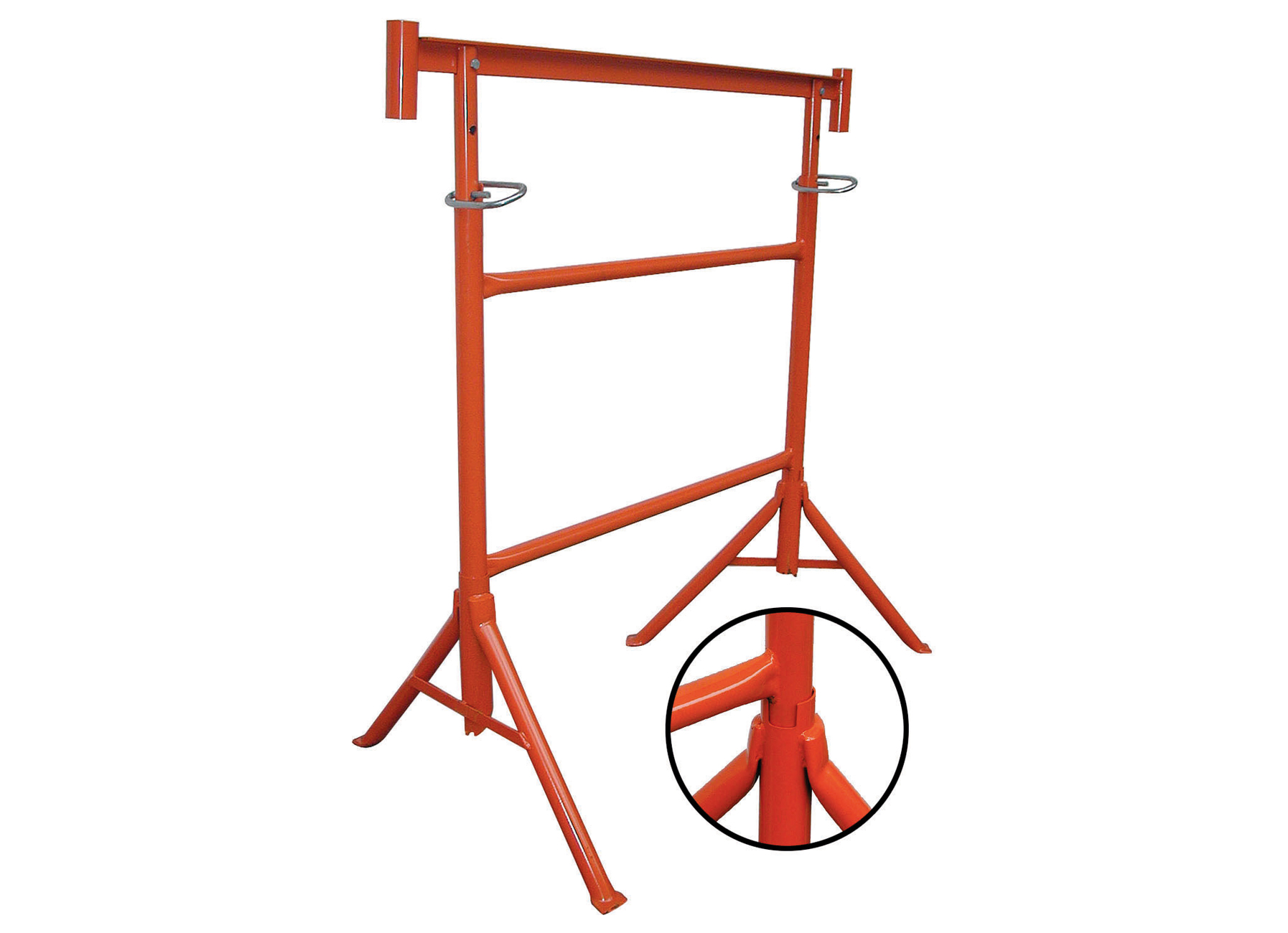 SuperPro Tréteau Réglable 140-262 cm Pied Pivotant Epoxy