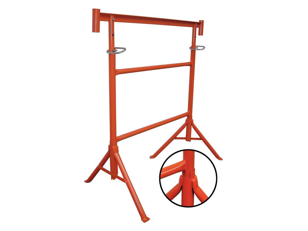 SuperPro Tréteau Réglable 140-262 cm Pied Pivotant Epoxy