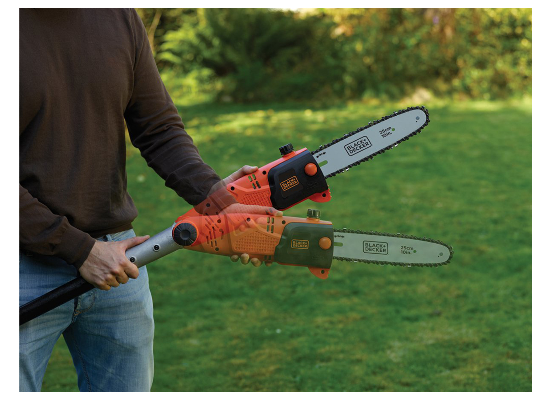 BLACK & DECKER TAKKENZAAG 800W 25CM VEILIG ZAGEN TOT 4,5M