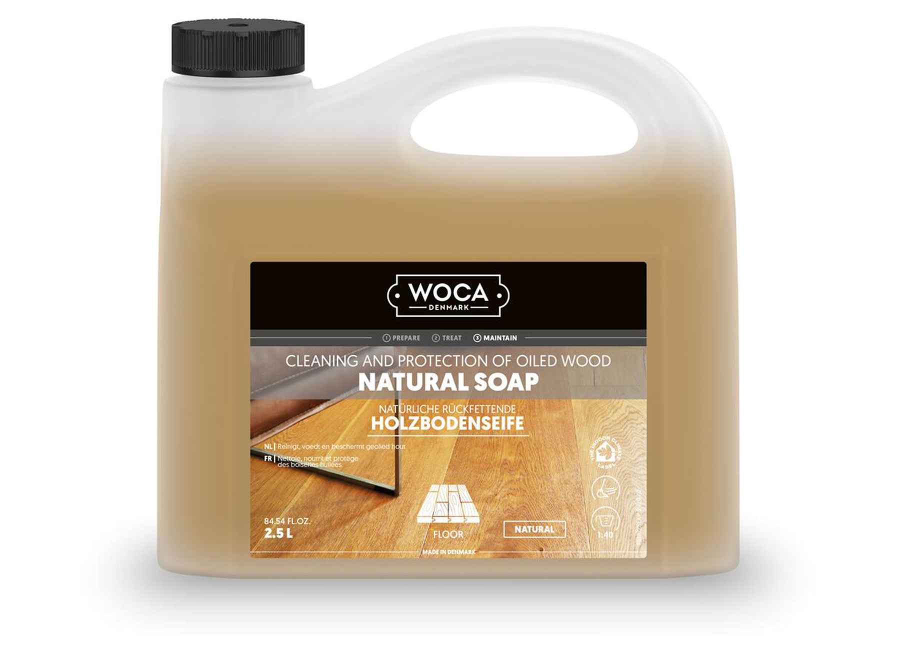 WOCA NATUURZEEP NATUREL 2.5L