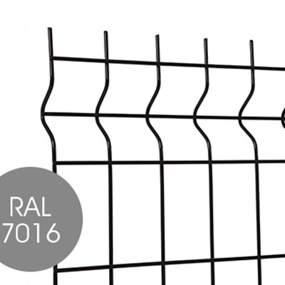 NAPOLI 173 X 200CM MAILLE 100X55MM RAL7016 ANTHRACITE