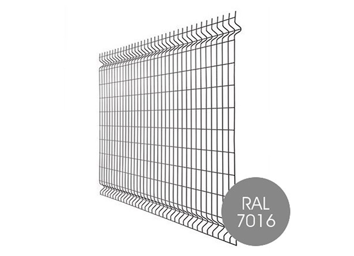 NAPOLI 203X200CM MAILLE 100X55MM RAL7016 ANTHRACITE