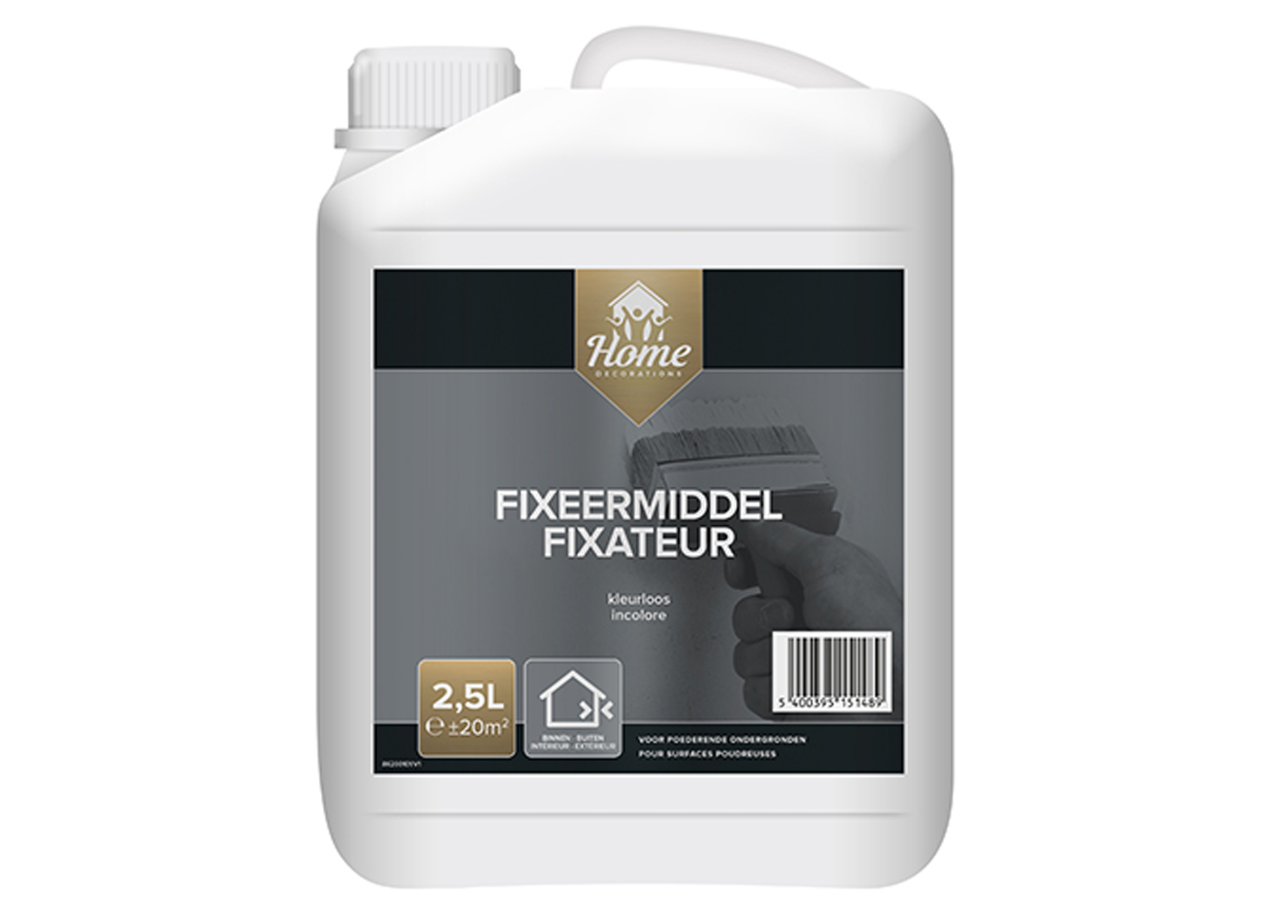 HOME DECORATIONS FIXEERMIDDEL KLEURLOOS 2,5L