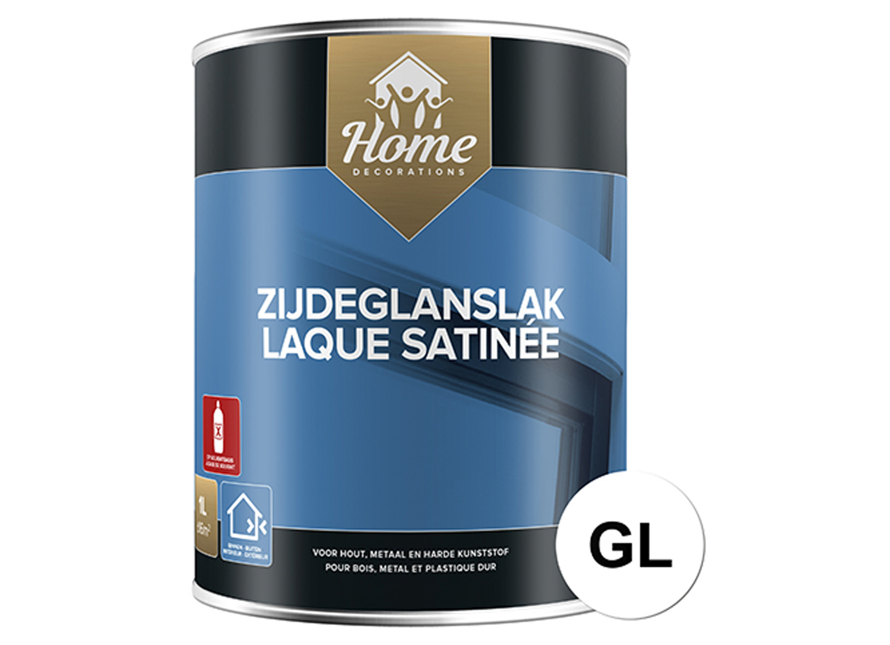 ZIJDEGLANSLAK BASIS GL 1L