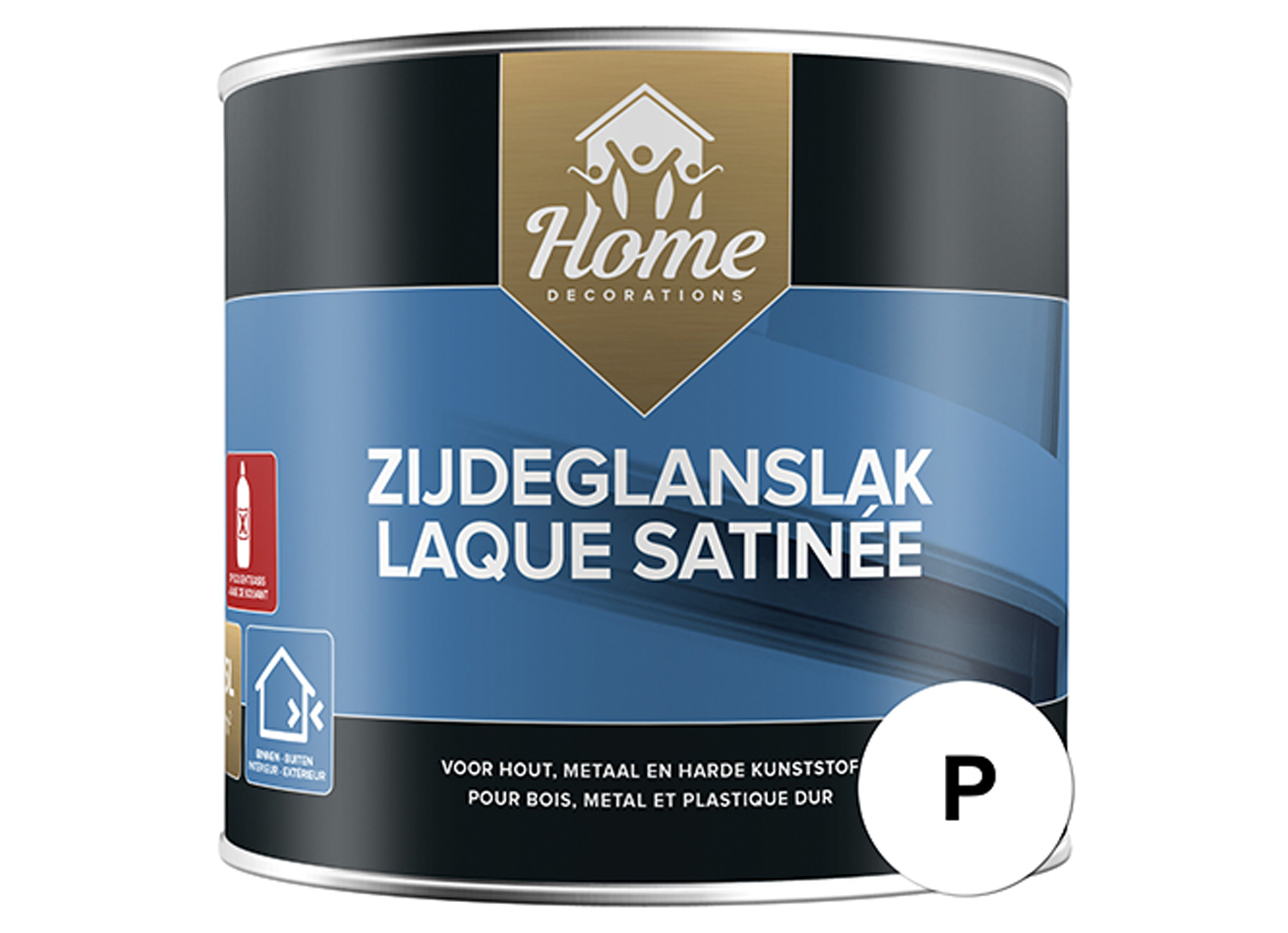 ZIJDEGLANSLAK BASIS P 0,5L