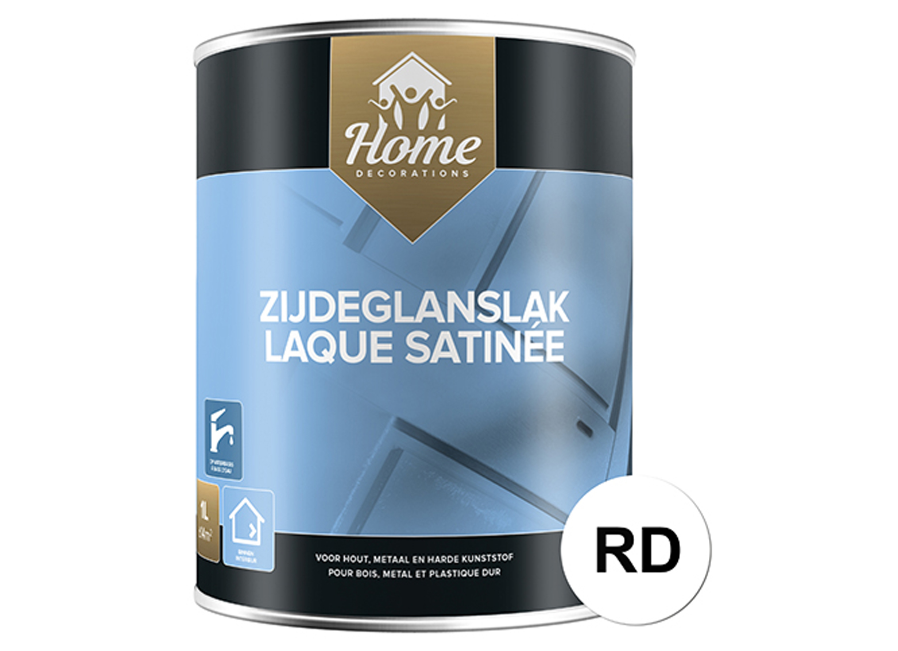 HOME DECORATIONS LAQUE SATINEE A BASE D''EAU BASE