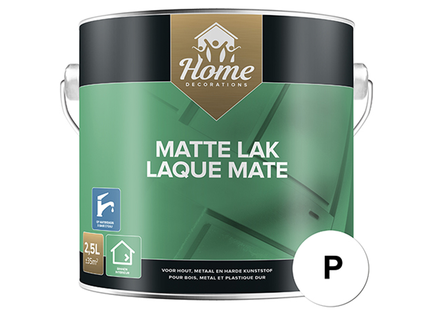 HOME DECORATIONS MATTE LAK OP WATERBASIS BASIS