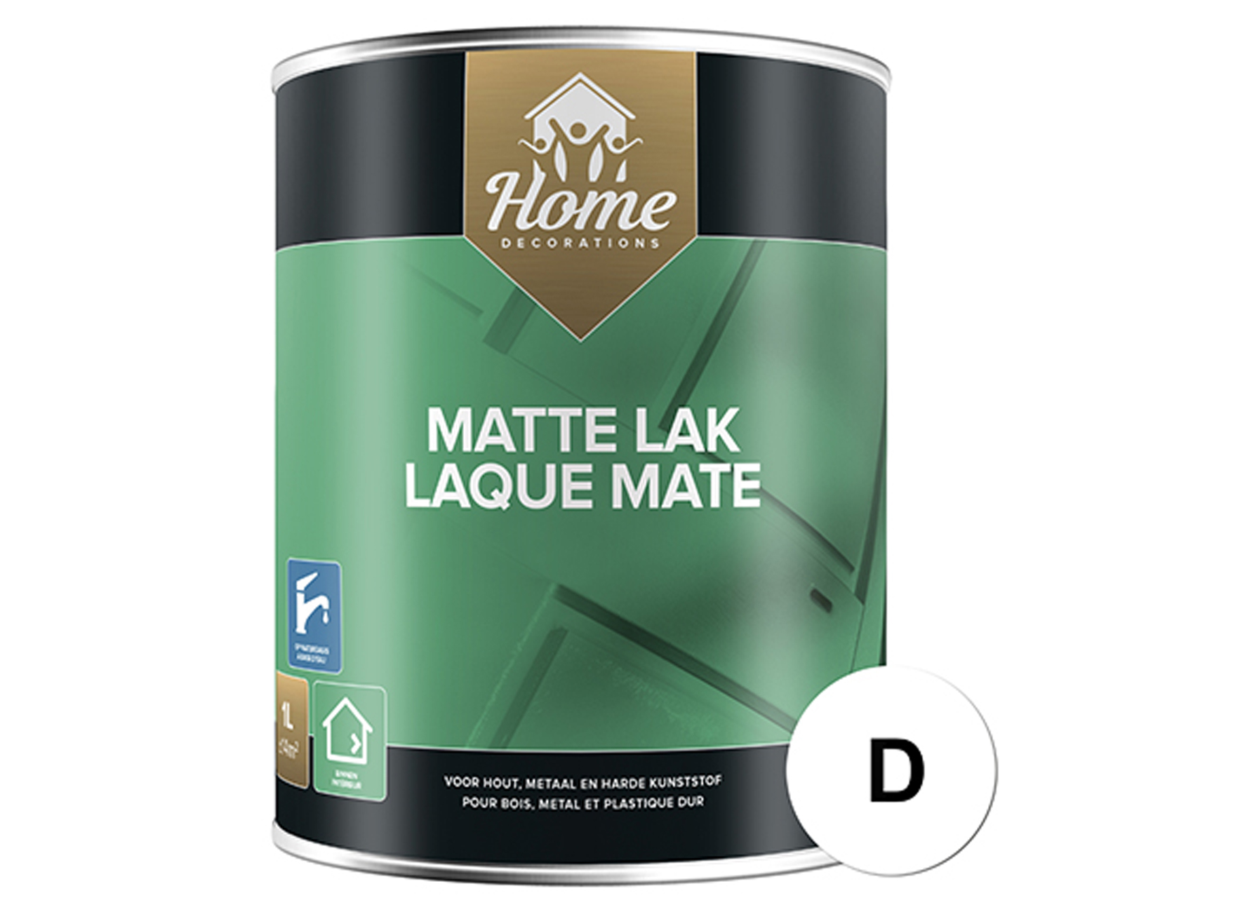 MATTE LAK WATERBASIS D 1L