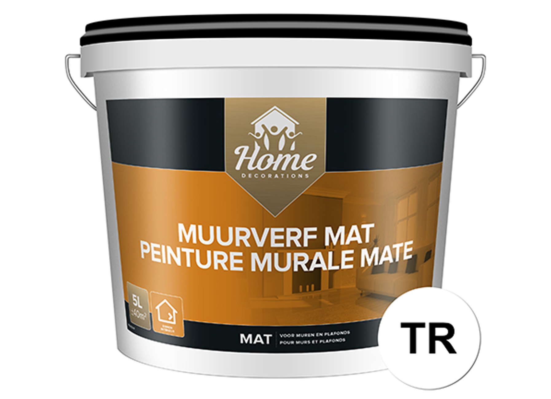 PEINTURE MURALE MATE TR 5L