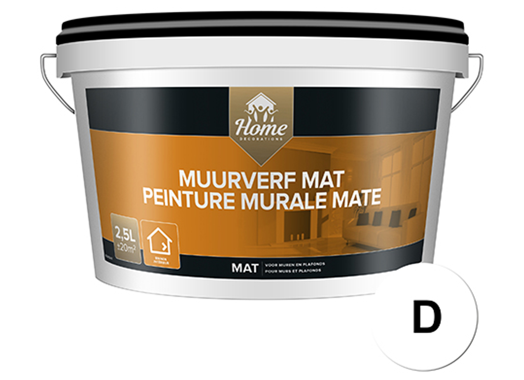HOME DECORATIONS PEINTURE MURALE MATE BASE