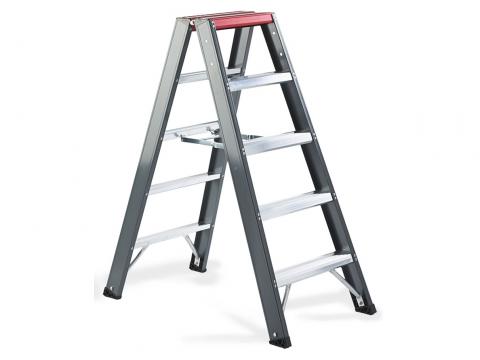 ALTREX DUBBEL OPLOOPBARE TRAPLADDER FALCO FDO 2X4