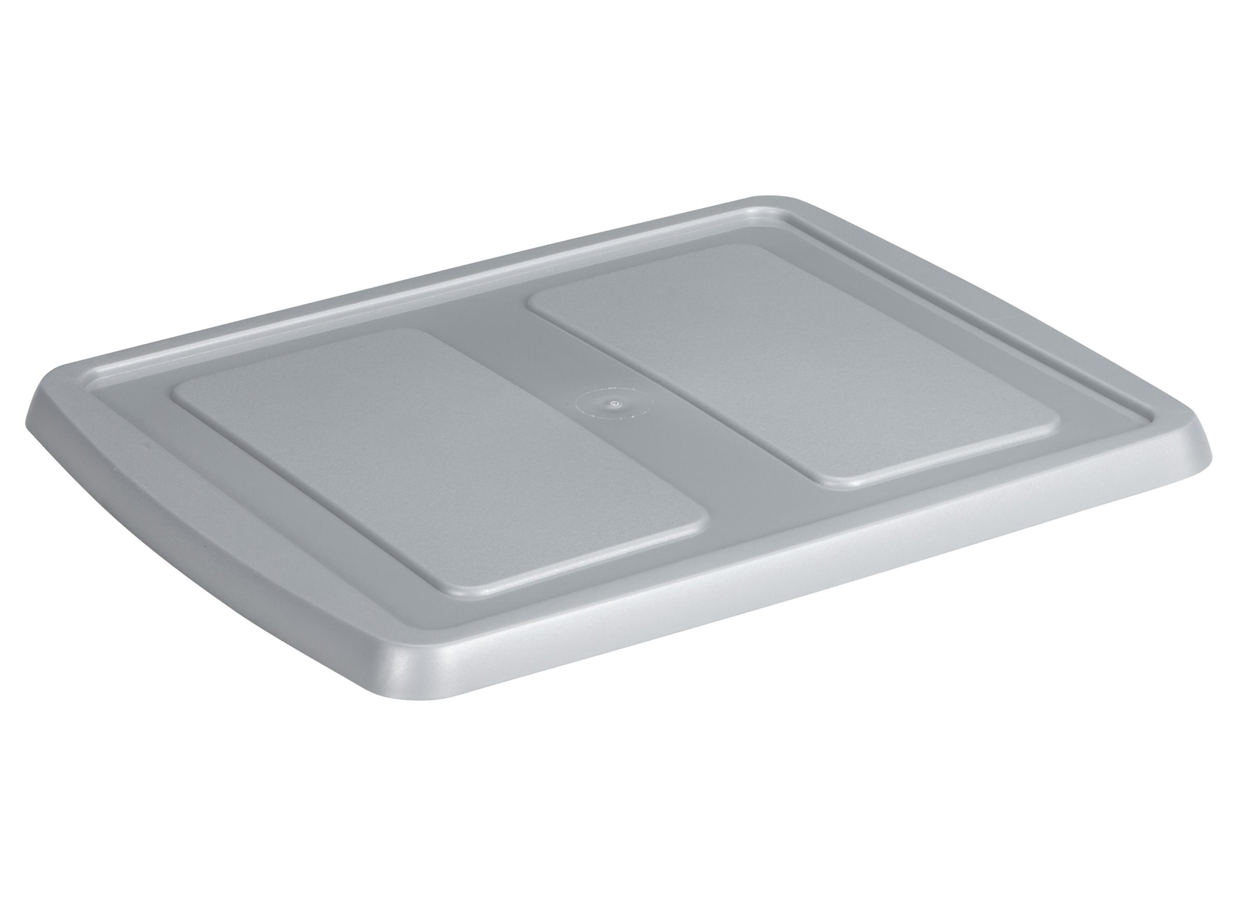 NESTA PLAT DEKSEL 46X37CM ZILVER