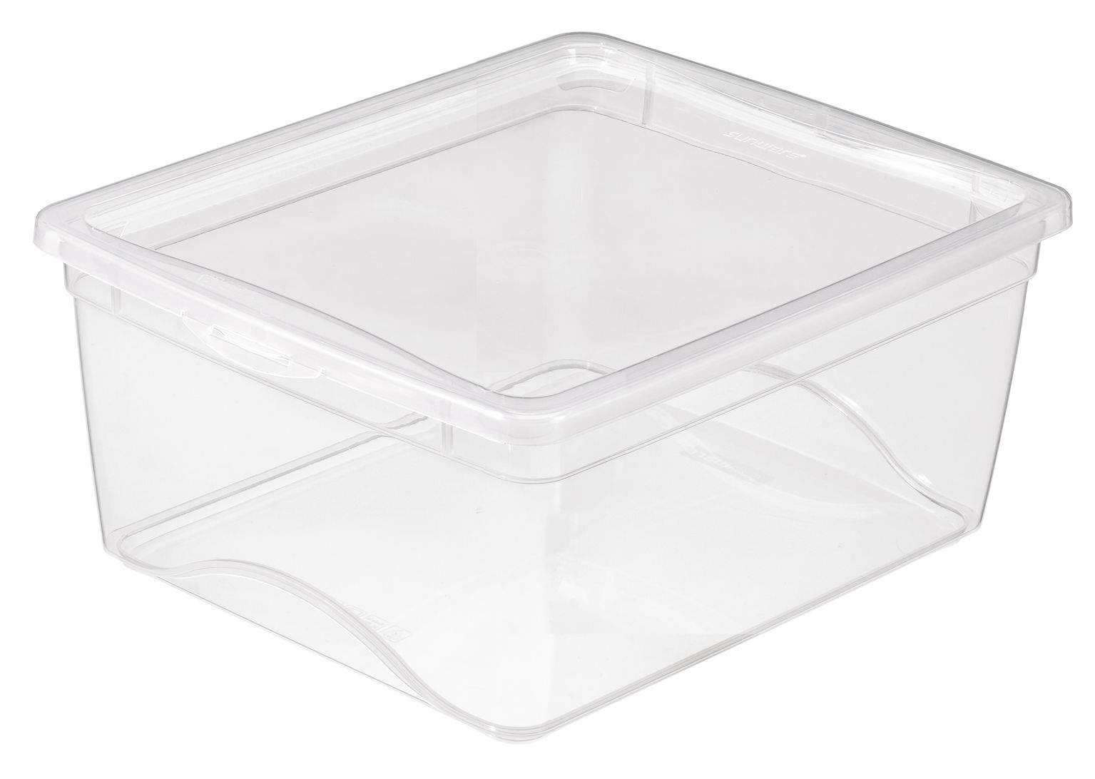 OMEGA CLEARBOX AVEC COUVERCLE 2L TRANSPARENT