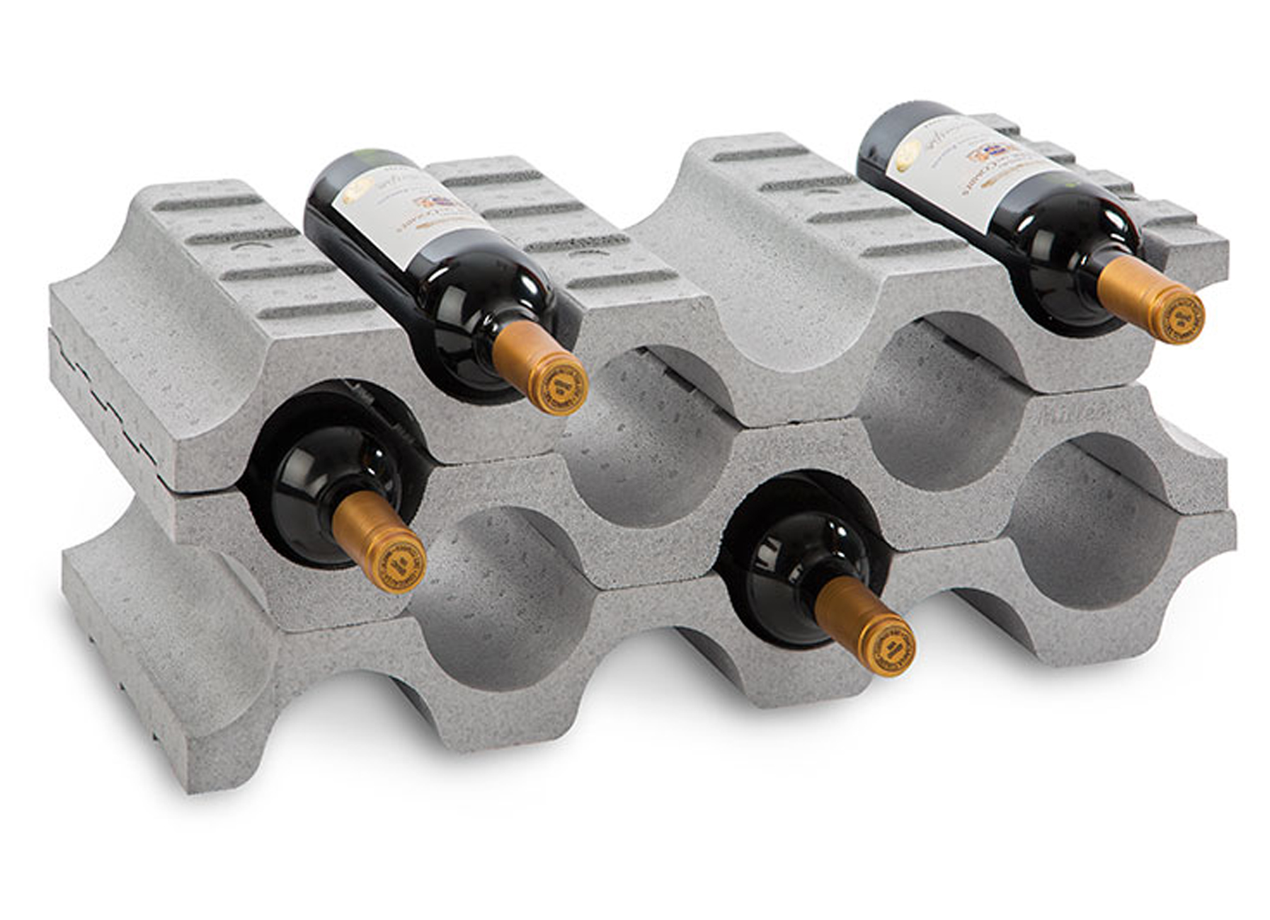 PORTE-BOUTEILLES POLYSTYRENE 9 BOUTEILLES