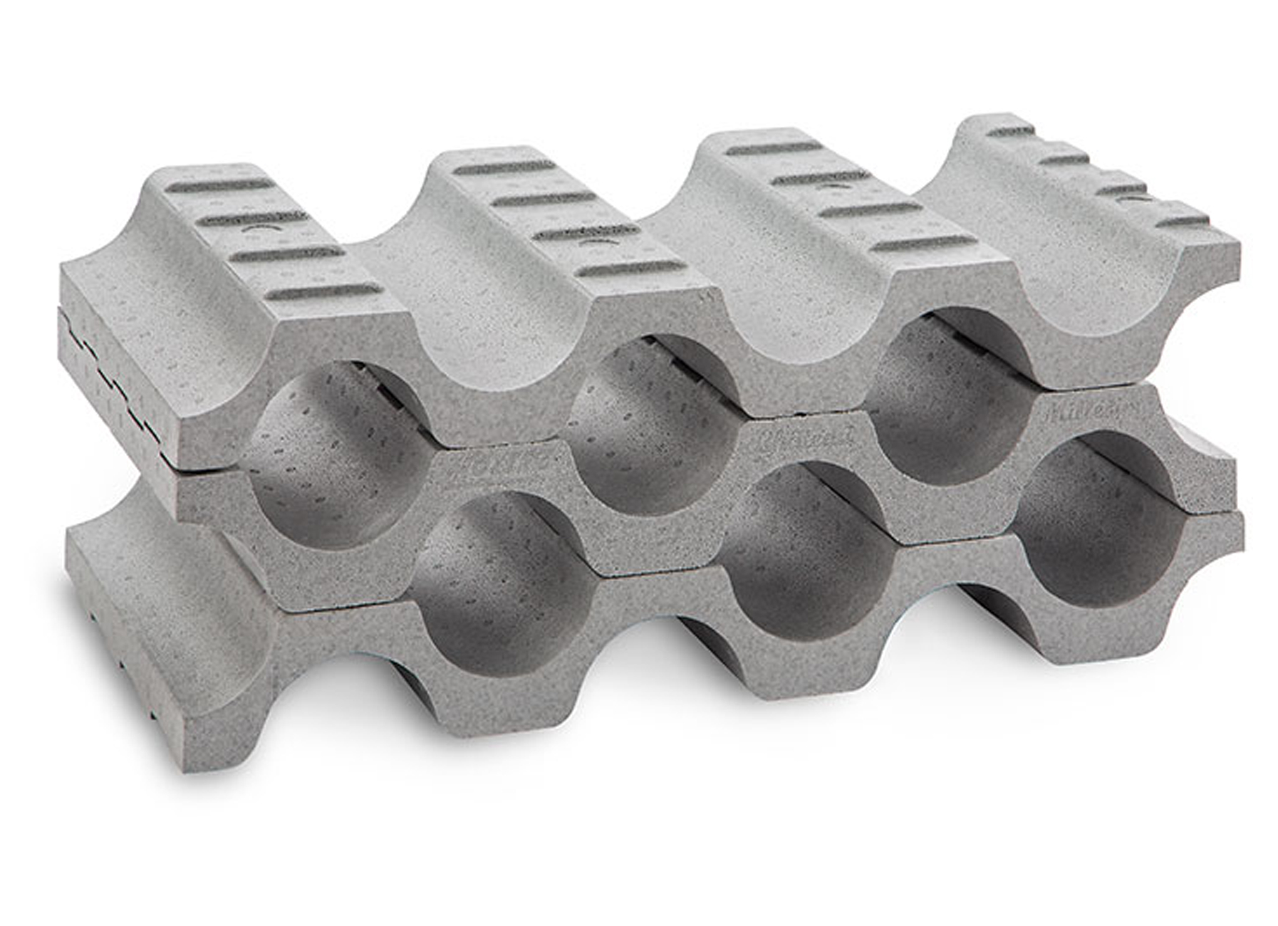 PORTE-BOUTEILLES POLYSTYRENE 9 BOUTEILLES