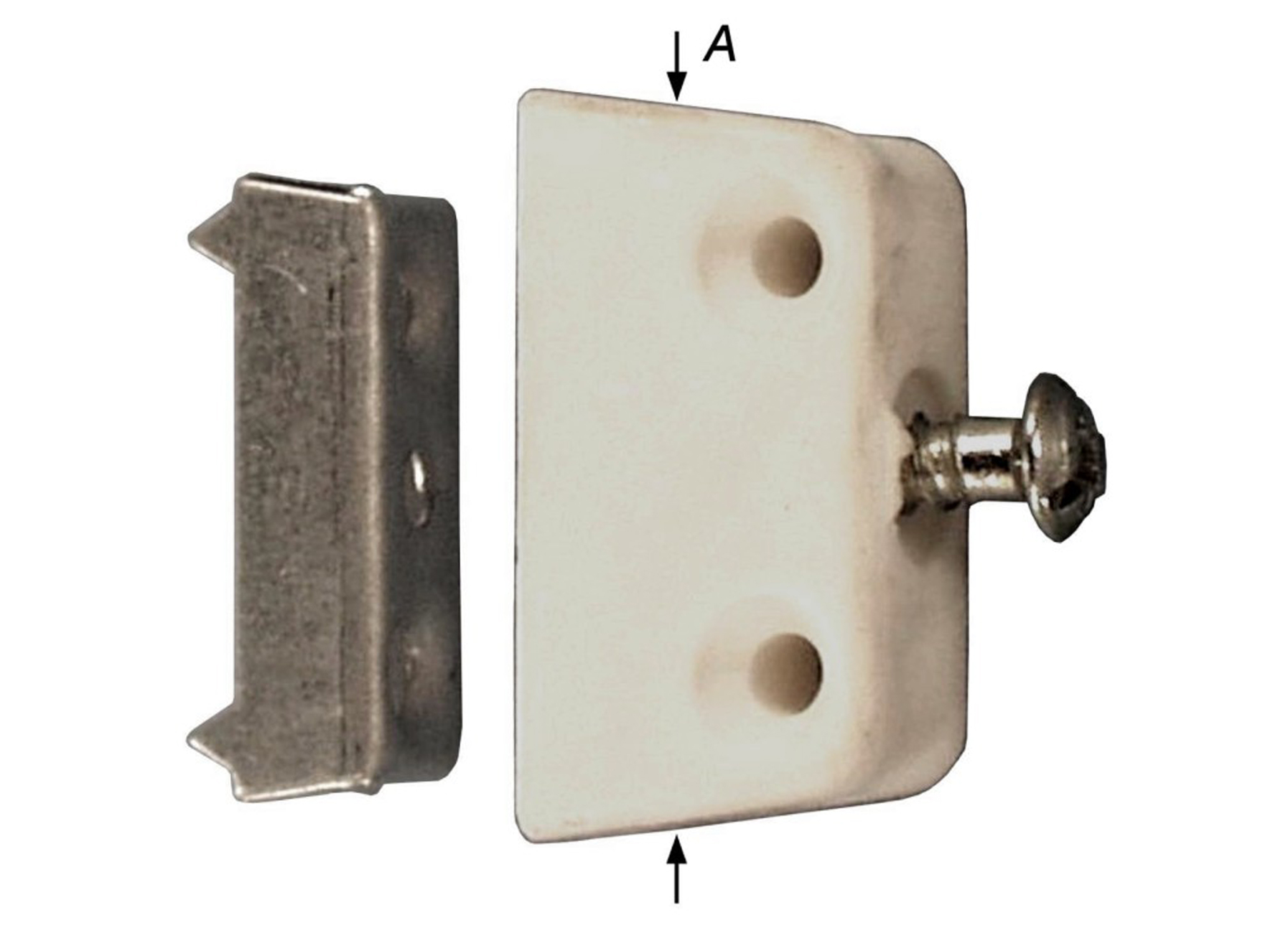 KASTVERBINDING BRUIN 40MM 4 STUKS