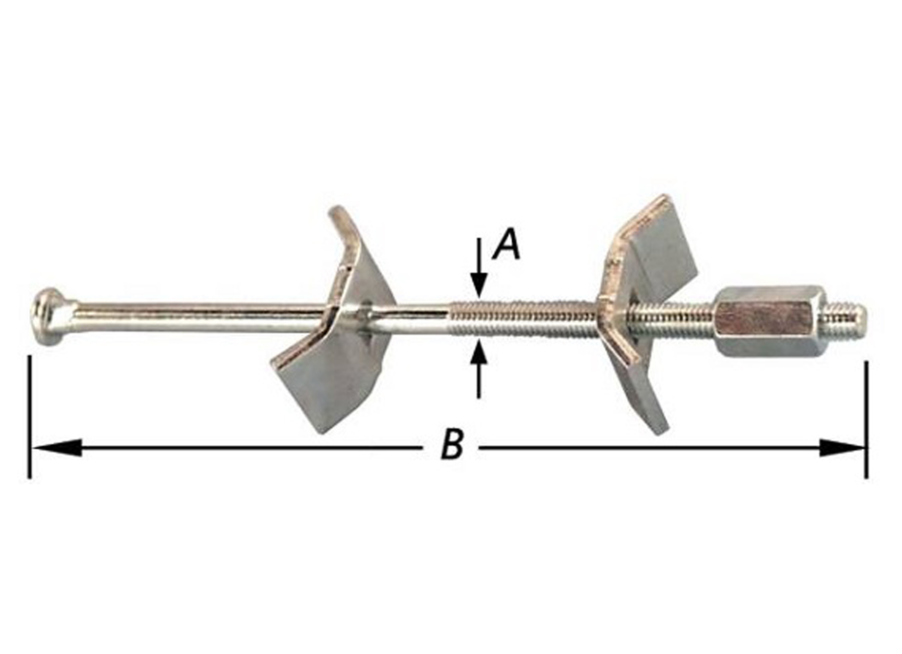 DISPOSITIF D''ASSEMBLAGE POUR PLAN DE TRAVAIL M6X150MM 2 PIECES