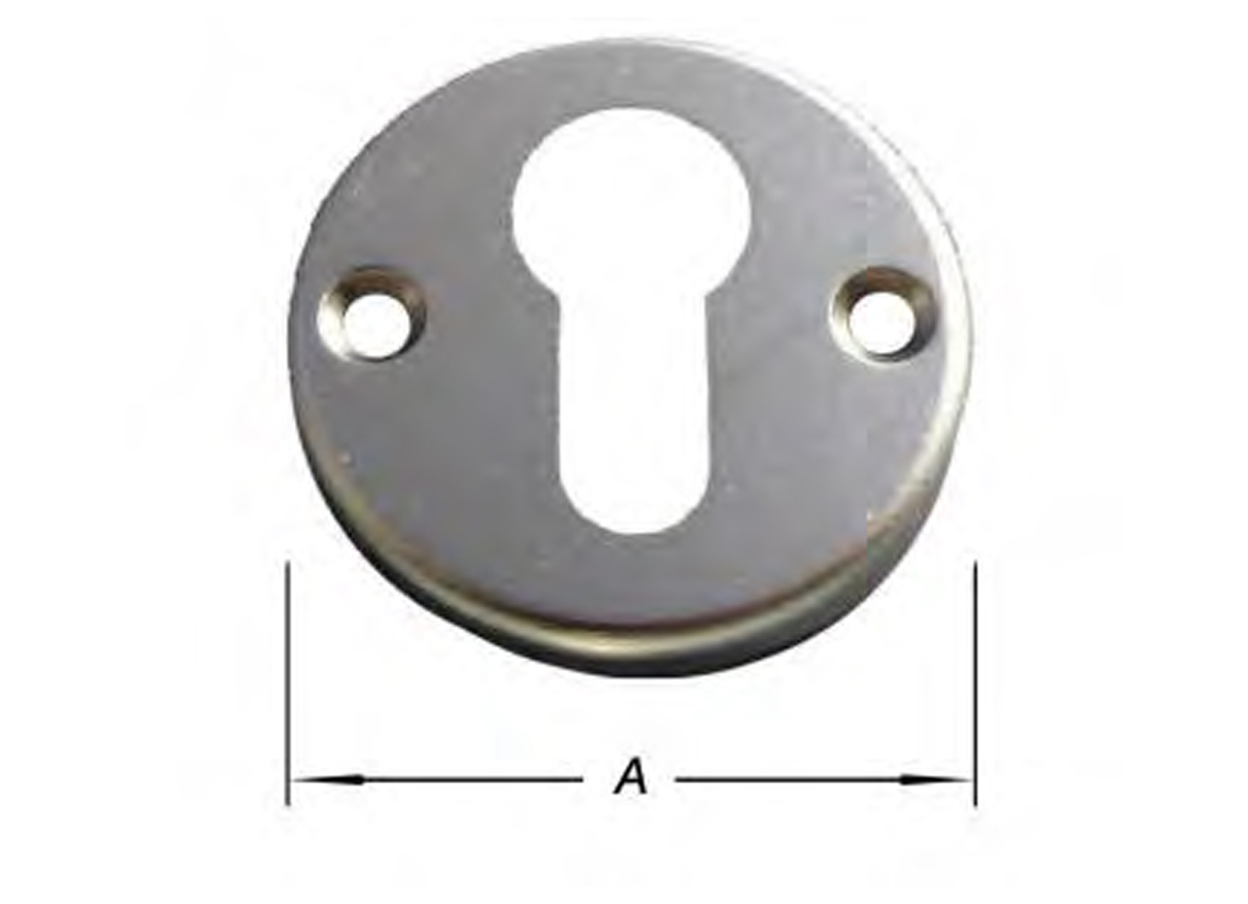 ROSACE ENTREE DE CYLINDRE ROND ALU F1 50MM 2 PIECES