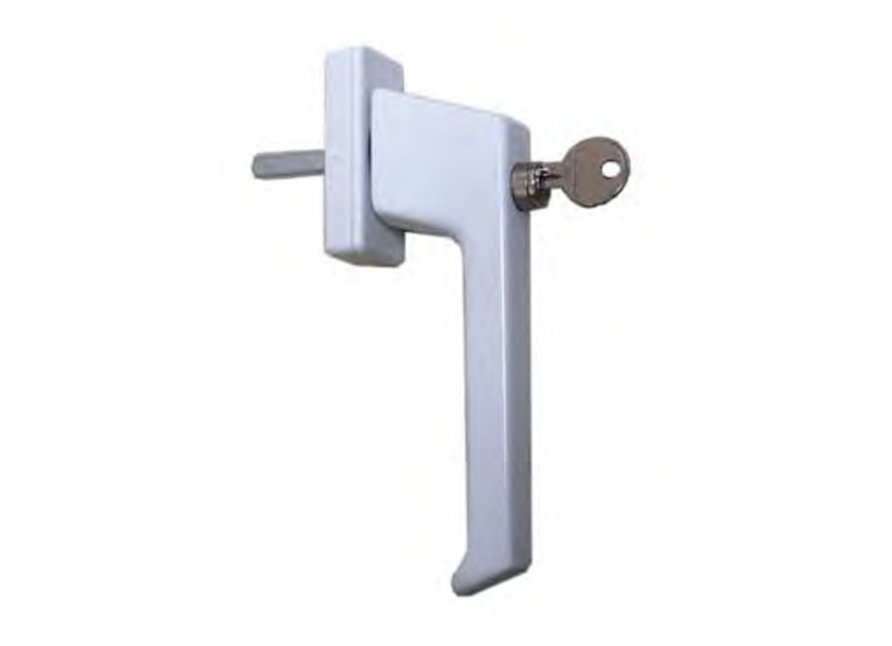 VERROU DE FENETRE BLANC 60X28MM