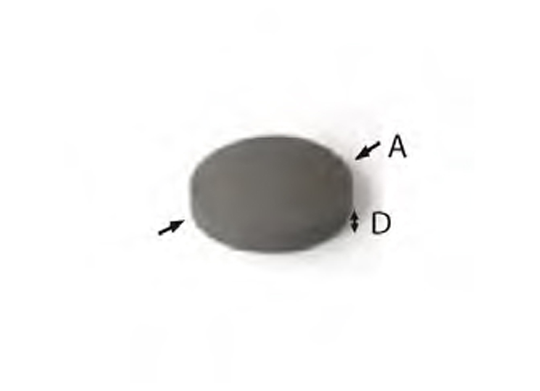 COUSSINETS ANTI-DERAPANTS ROND NOIR Ø