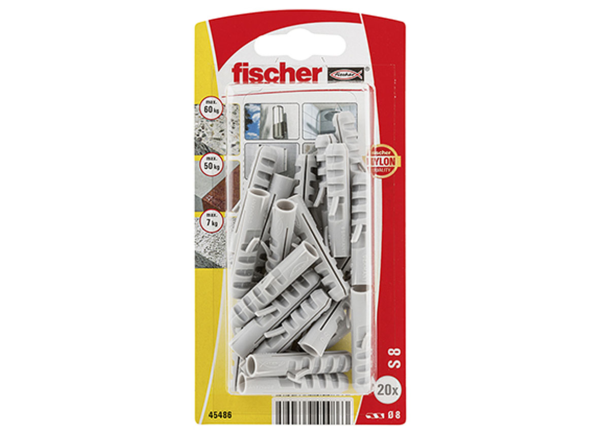 FISCHER PLUG S 8 K NV (20)