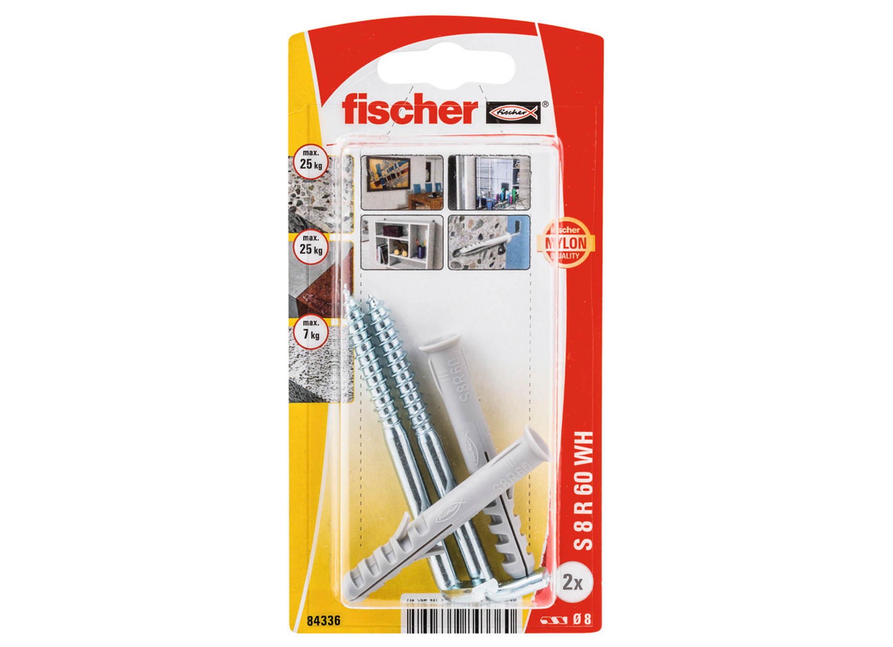 FISCHER PLUG RONDE HAAK S 8 RW K NV (2)