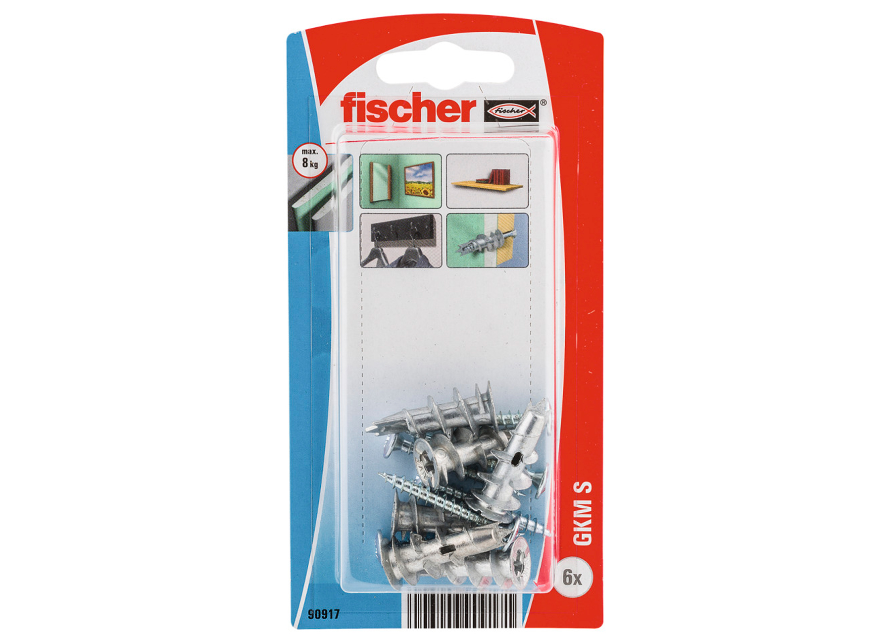 FISCHER CHEVILLE EN METAL POUR PLAQUE DE PLATRE GKM S K NV