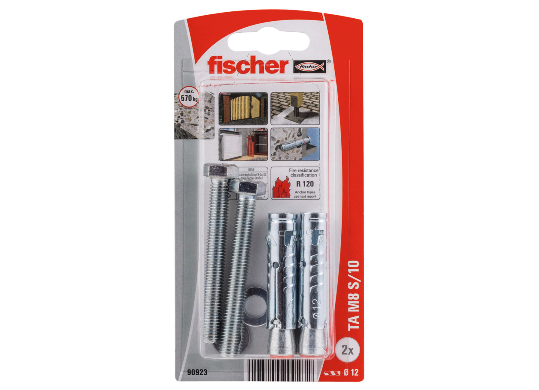 FISCHER HULSANKER TA M8 S/10 K