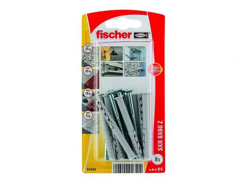 FISCHER CHEVILLE RALLONGEE VIS TETE FRAISEE SXR 6X60 Z K NV (8)