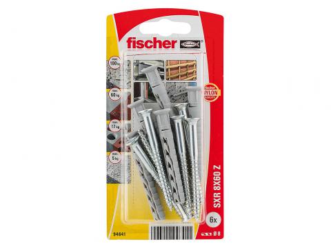 FISCHER CHEVILLE RALLONGEE VIS TETE FRAISEE SXR 8X60 Z K NV (6)