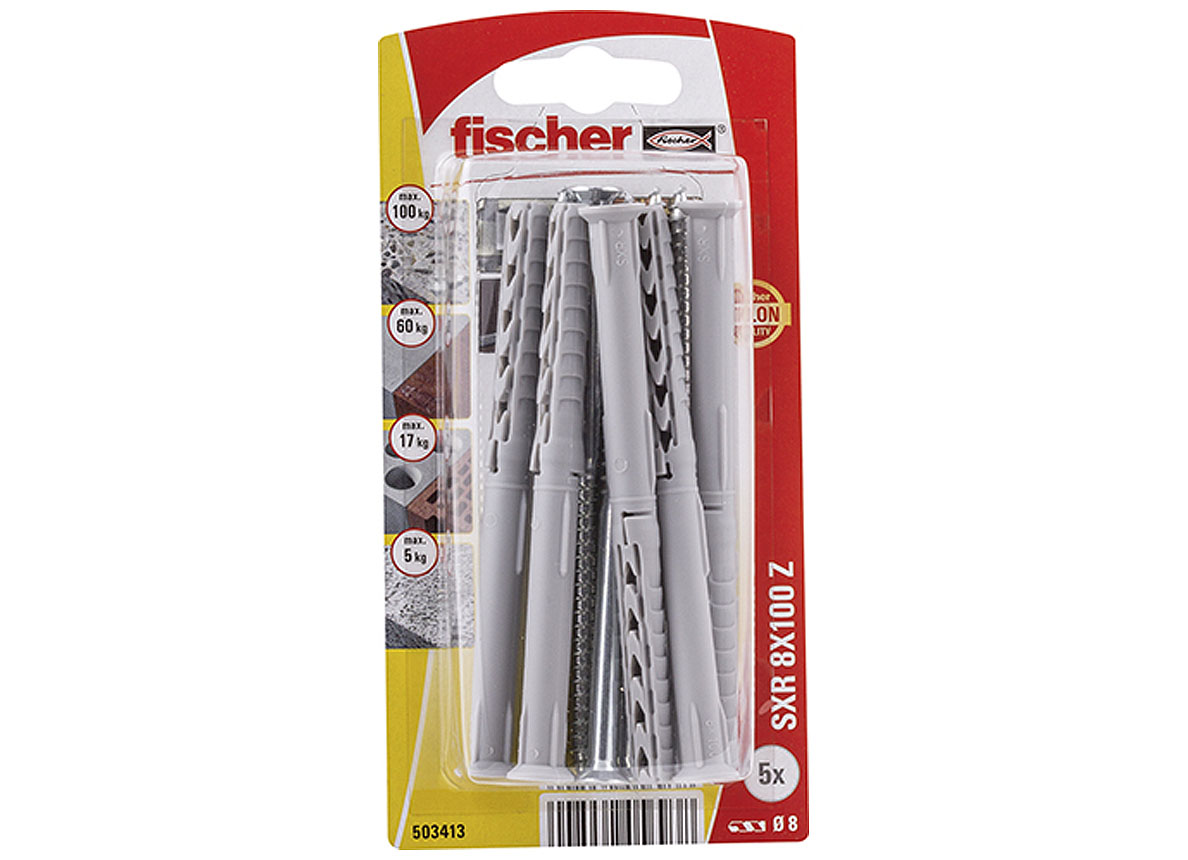 FISCHER CONSTRUCTIEPLUG MET SCHROEF SXR 8X100 Z K NV (5)