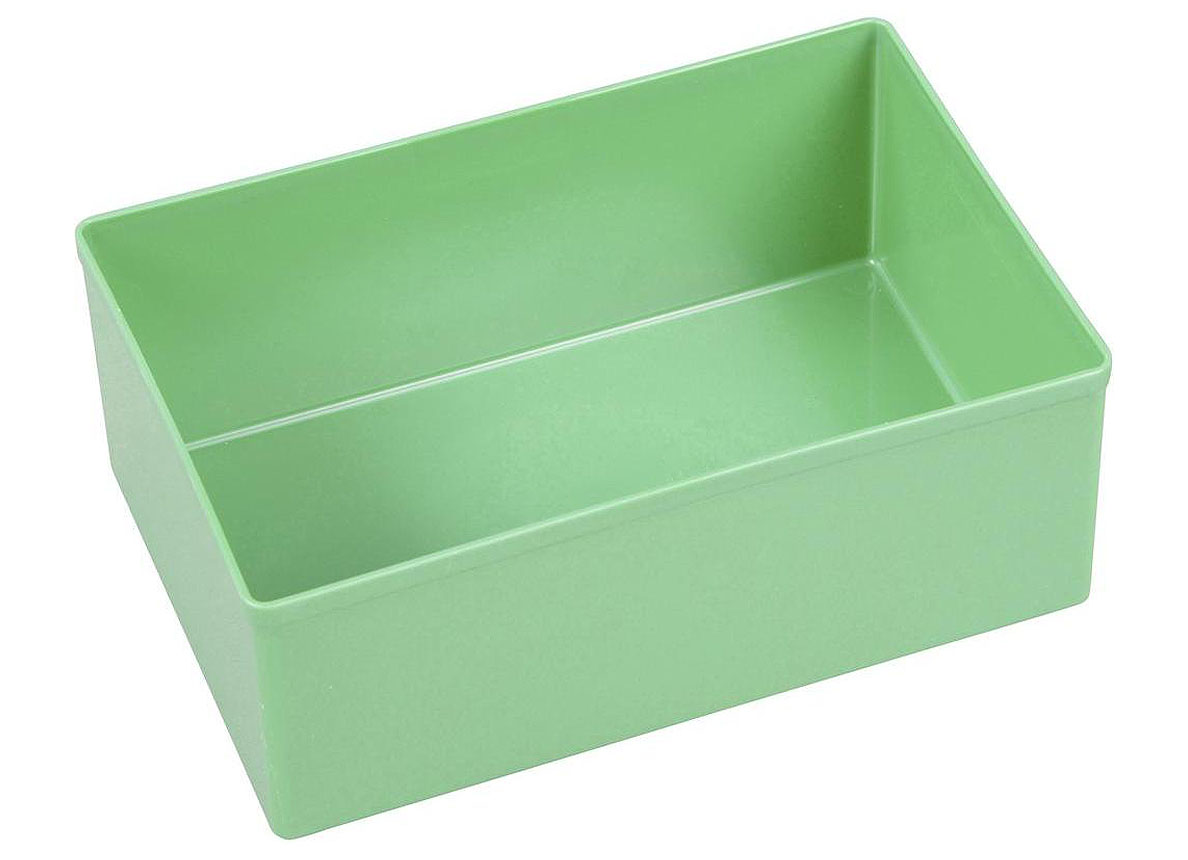 PLASTIC BAKJE 108X160XH63MM - GROEN