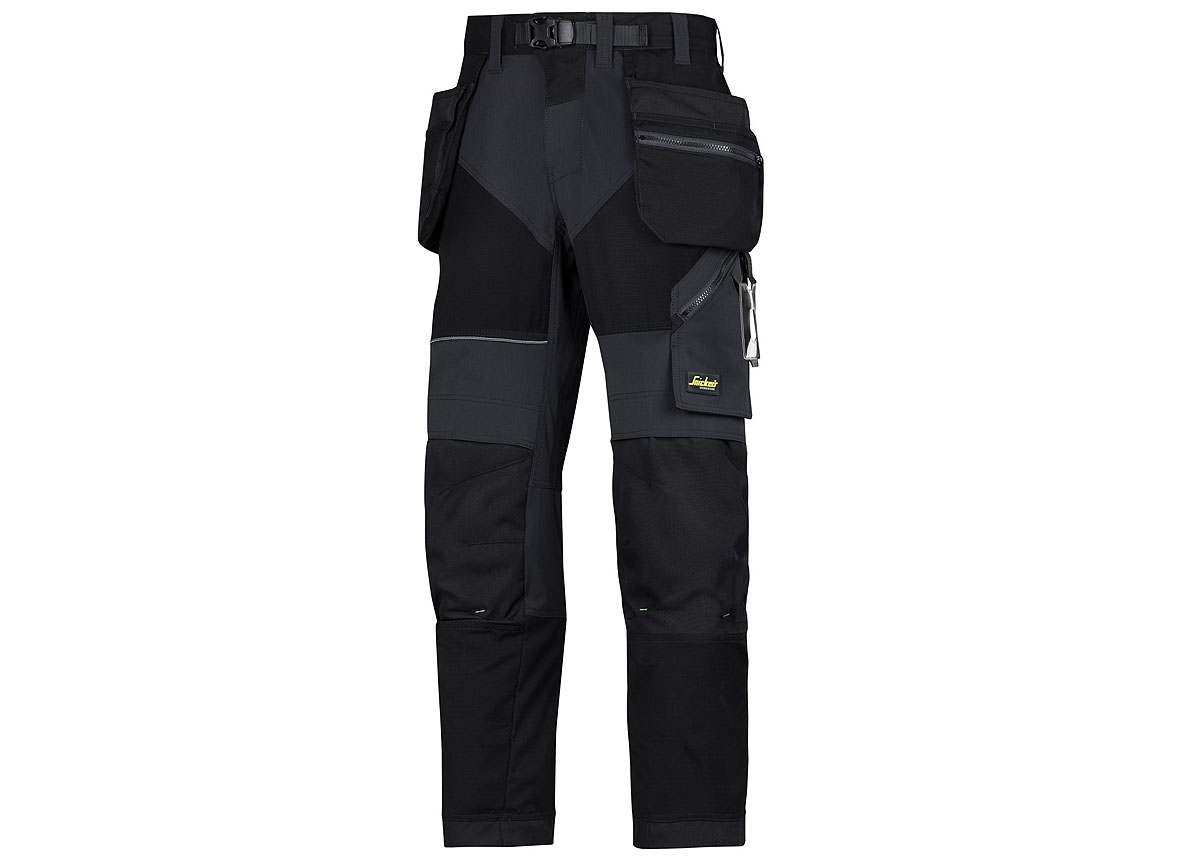 FLEXIWORK WERKBROEK+ BLACK - M: 44