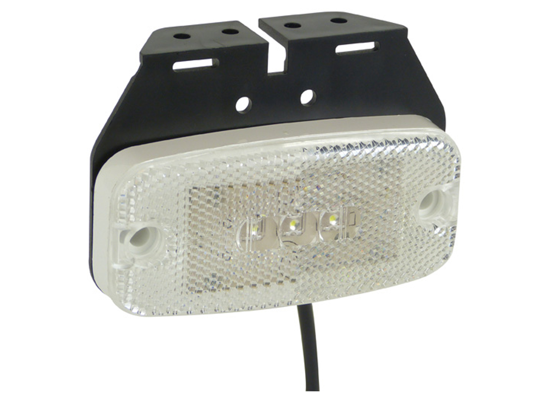 MARKERINGSLAMP LED WIT 9-32V MET STEUN