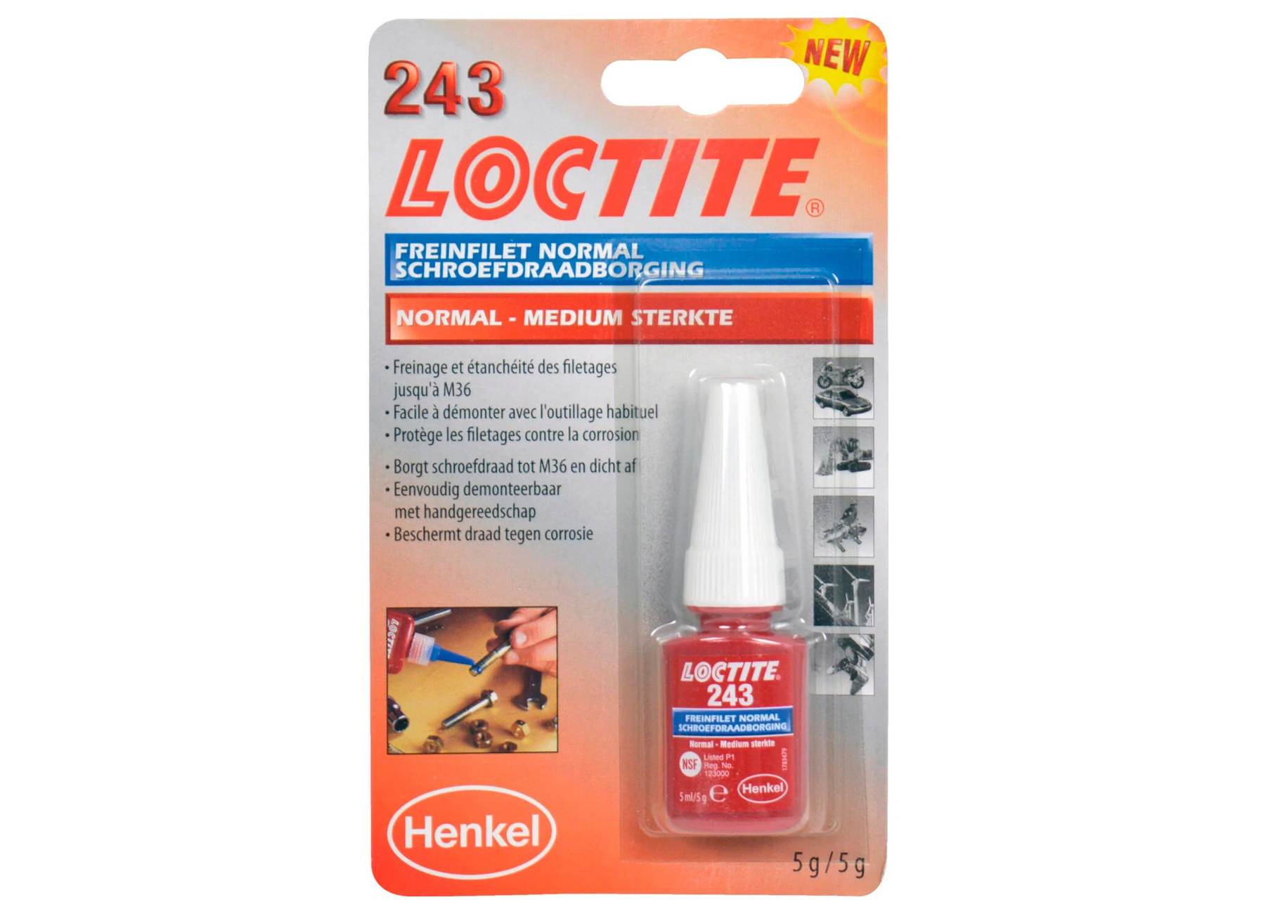 LOCTITE 243 FREINFILET 5ML