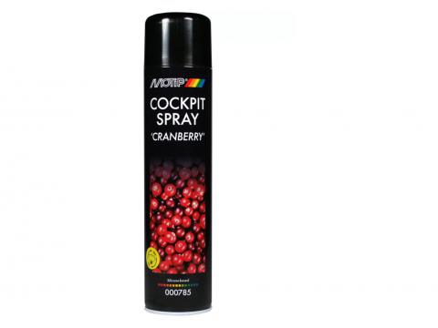 MOTIP COCKPITSPRAY CRANBERRY 600ML