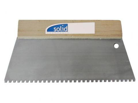 SOLID COUTEAU A COLLE DENTURE CARREE 250MM - 8X8MM C4