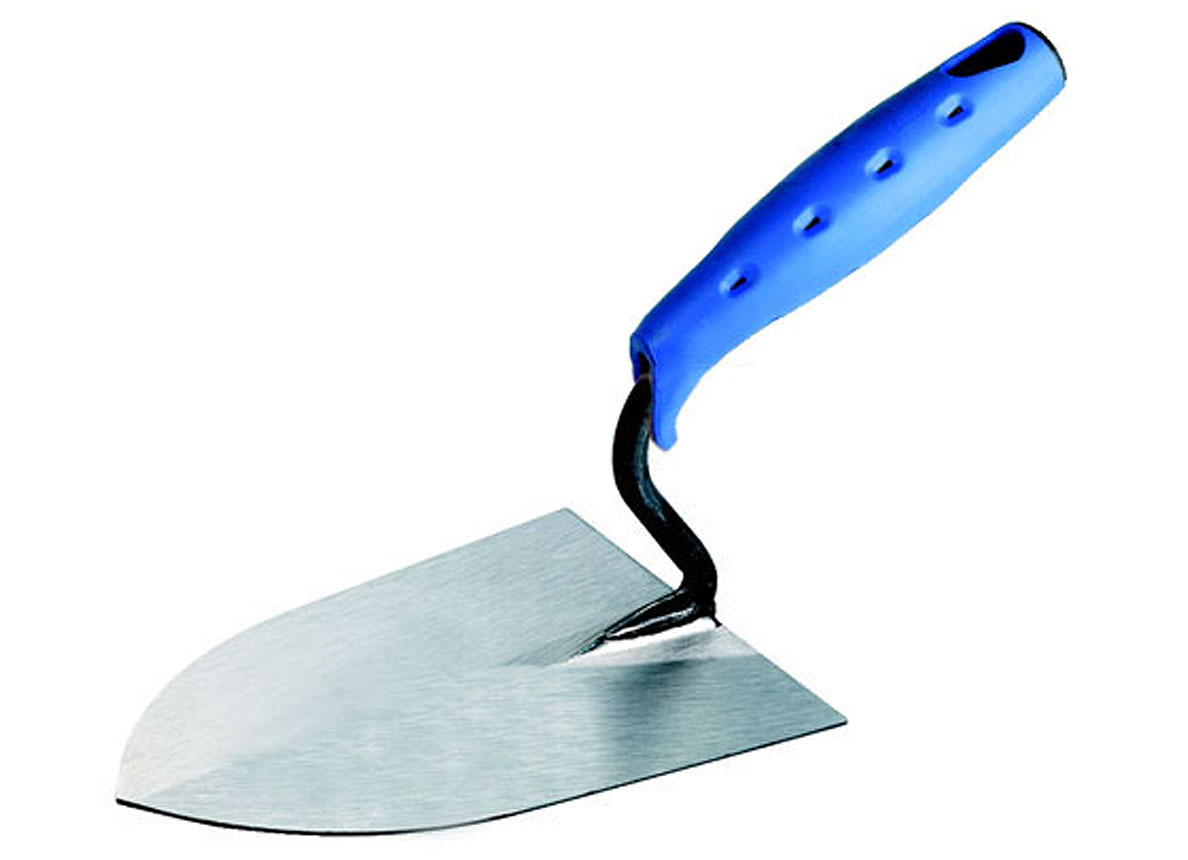JUNG TRUELLE DE CARRELEUR COL DE CYGNE INOX SOFTGRIP 274170
