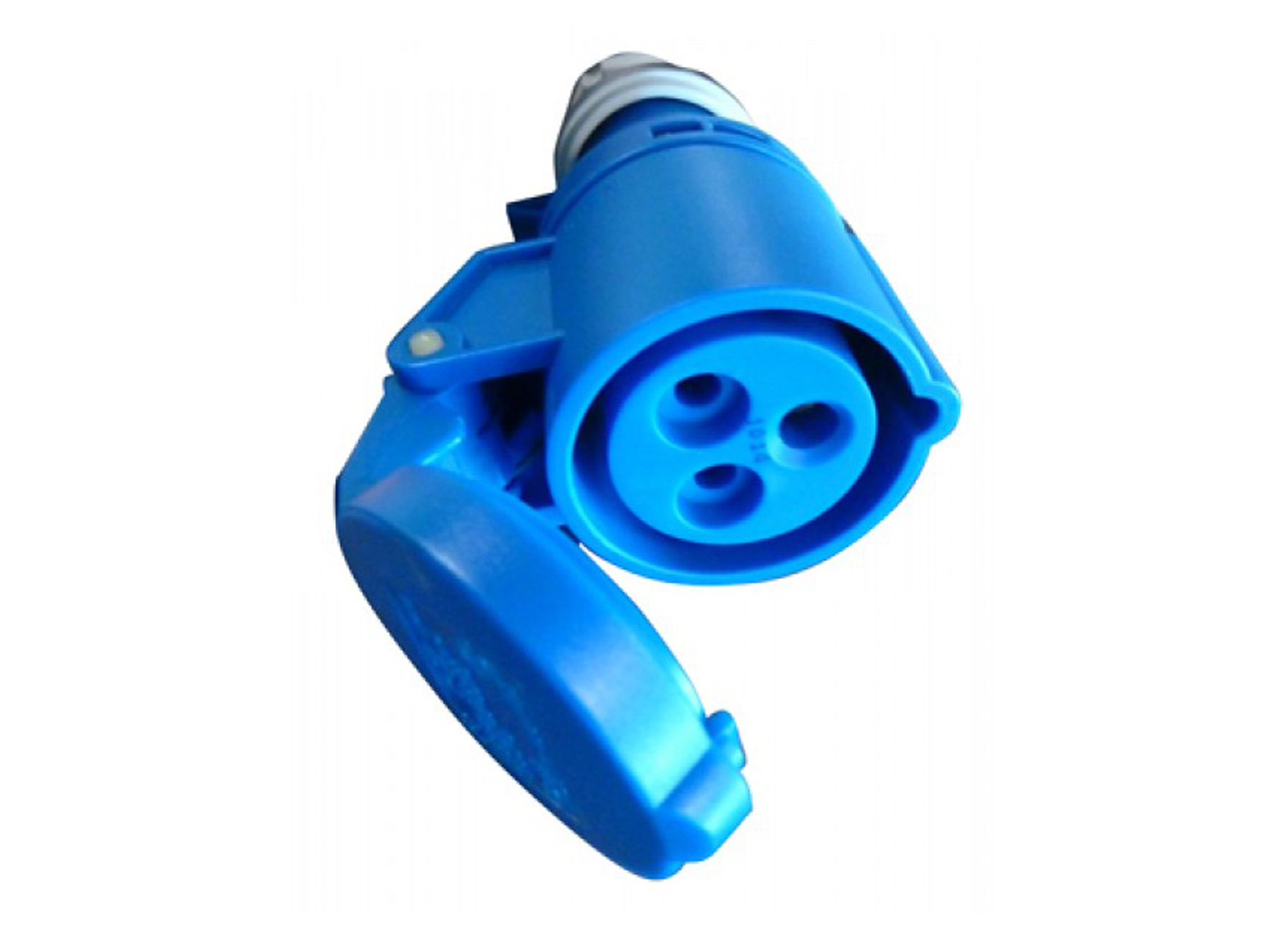 VERLOOPSTEKKER HEDI 230V/16A 1.5M KABEL (VROUW)
