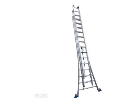 SOLIDE ECHELLE COULISSANTE TRANSFORMABLE 3X14
