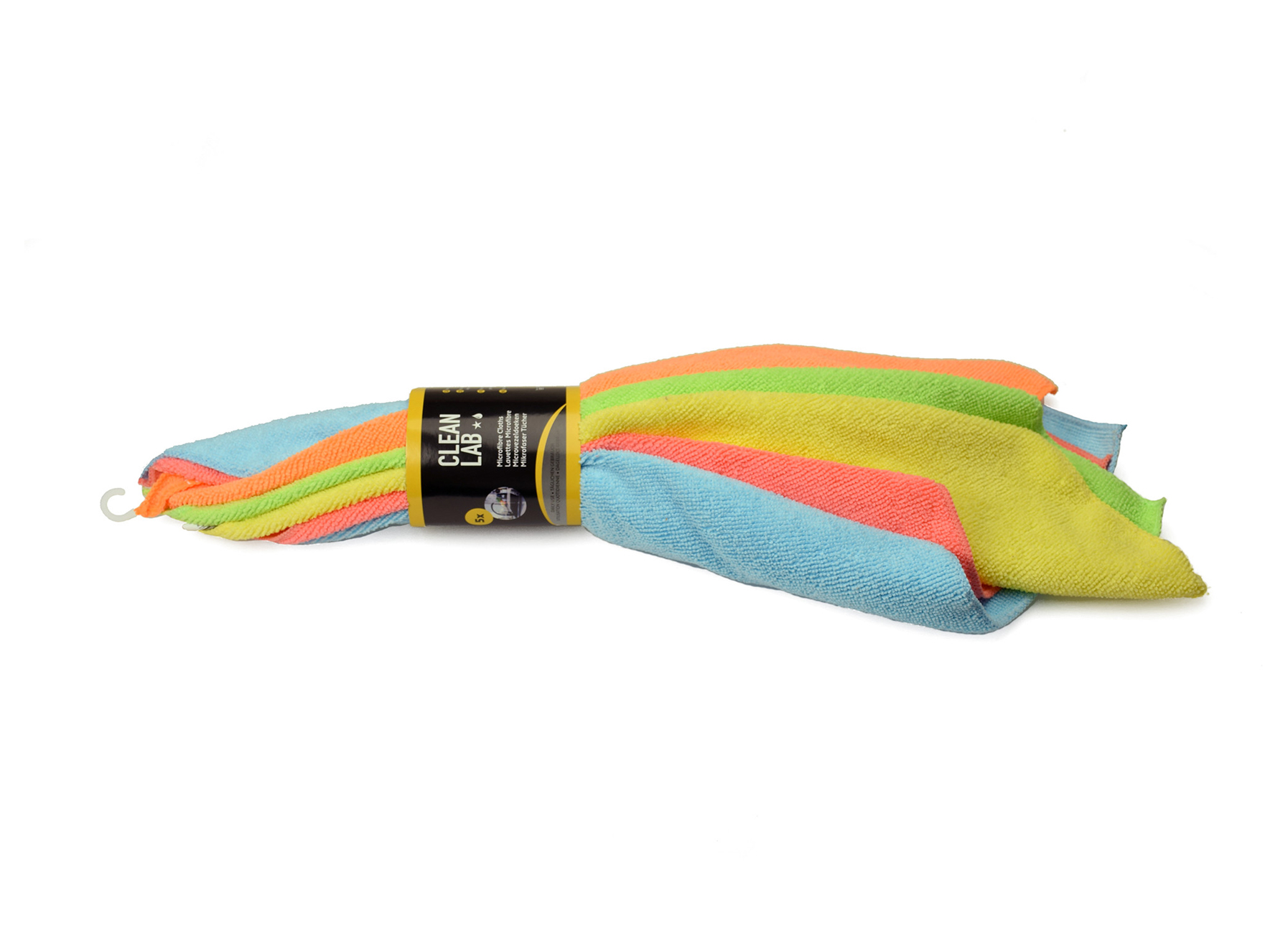 MICROFIBRE BOTTE MULTICOLOR 35X40CM - 5 PIECES